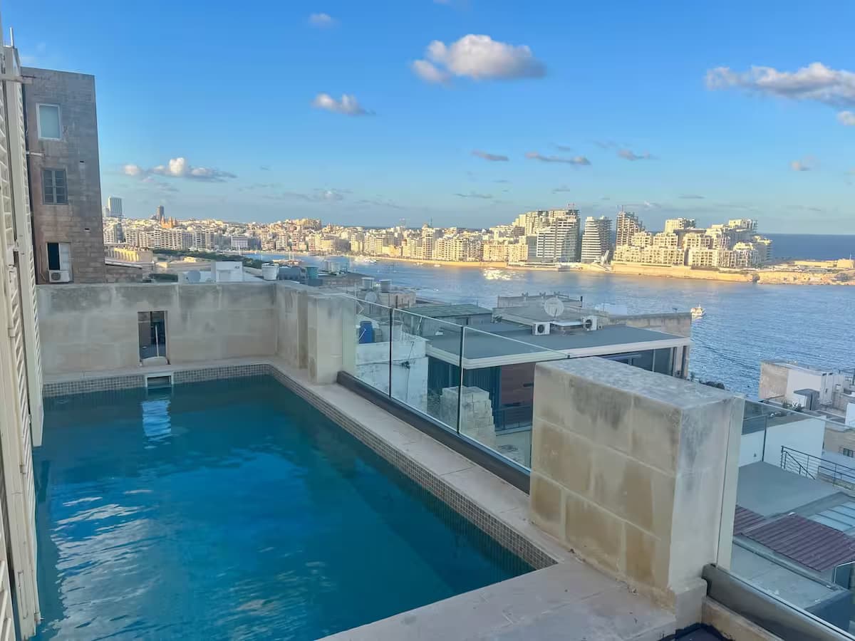 VAL | Valletta Duplex Penthouse | Private Pool & Panoramic Sea Views